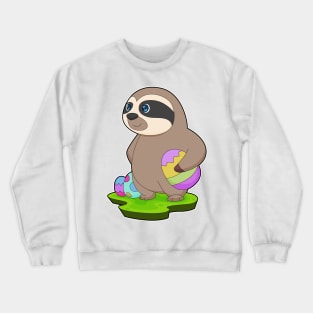 Sloth Easter Easter eggs Crewneck Sweatshirt